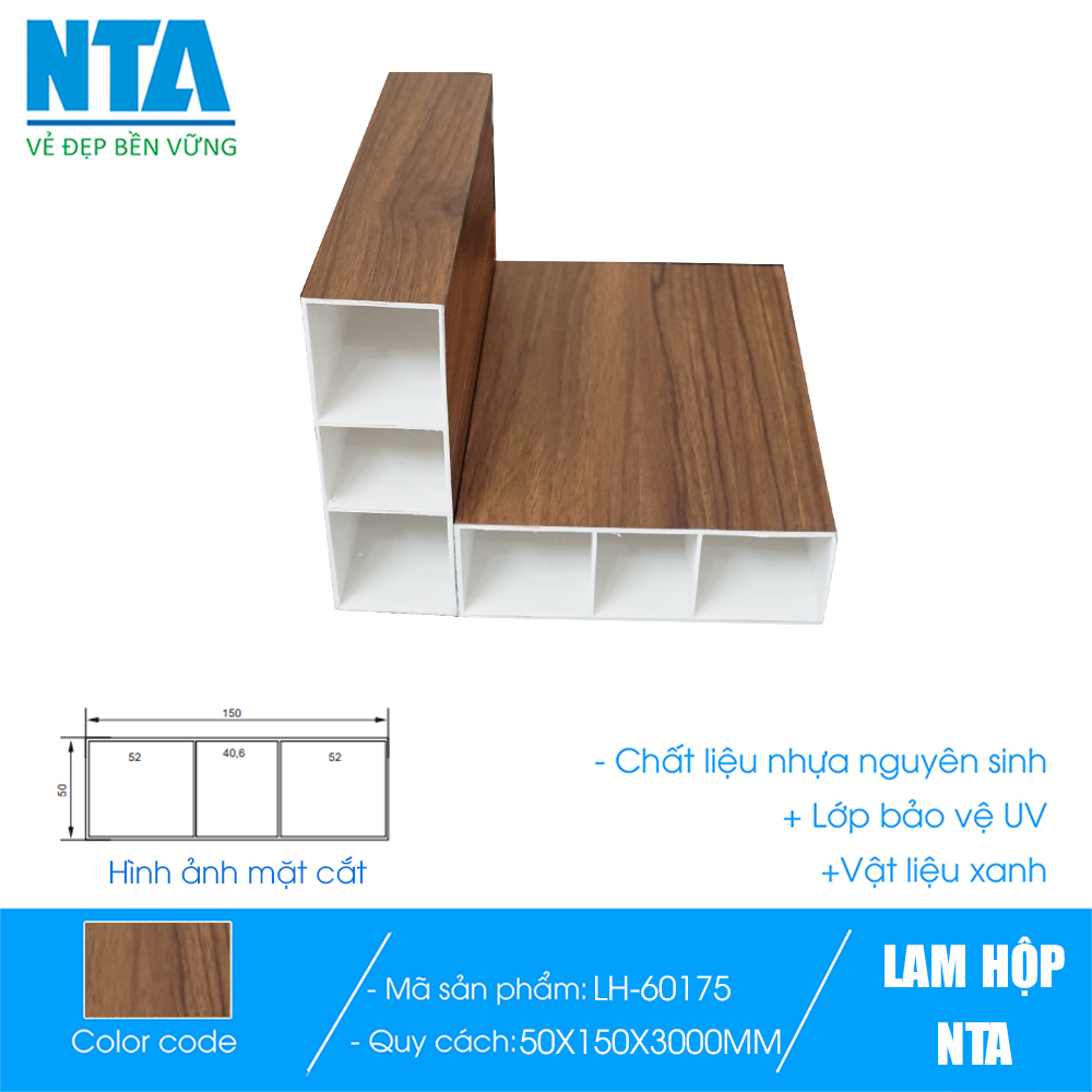 Lam hộp NTA 50x150-60175