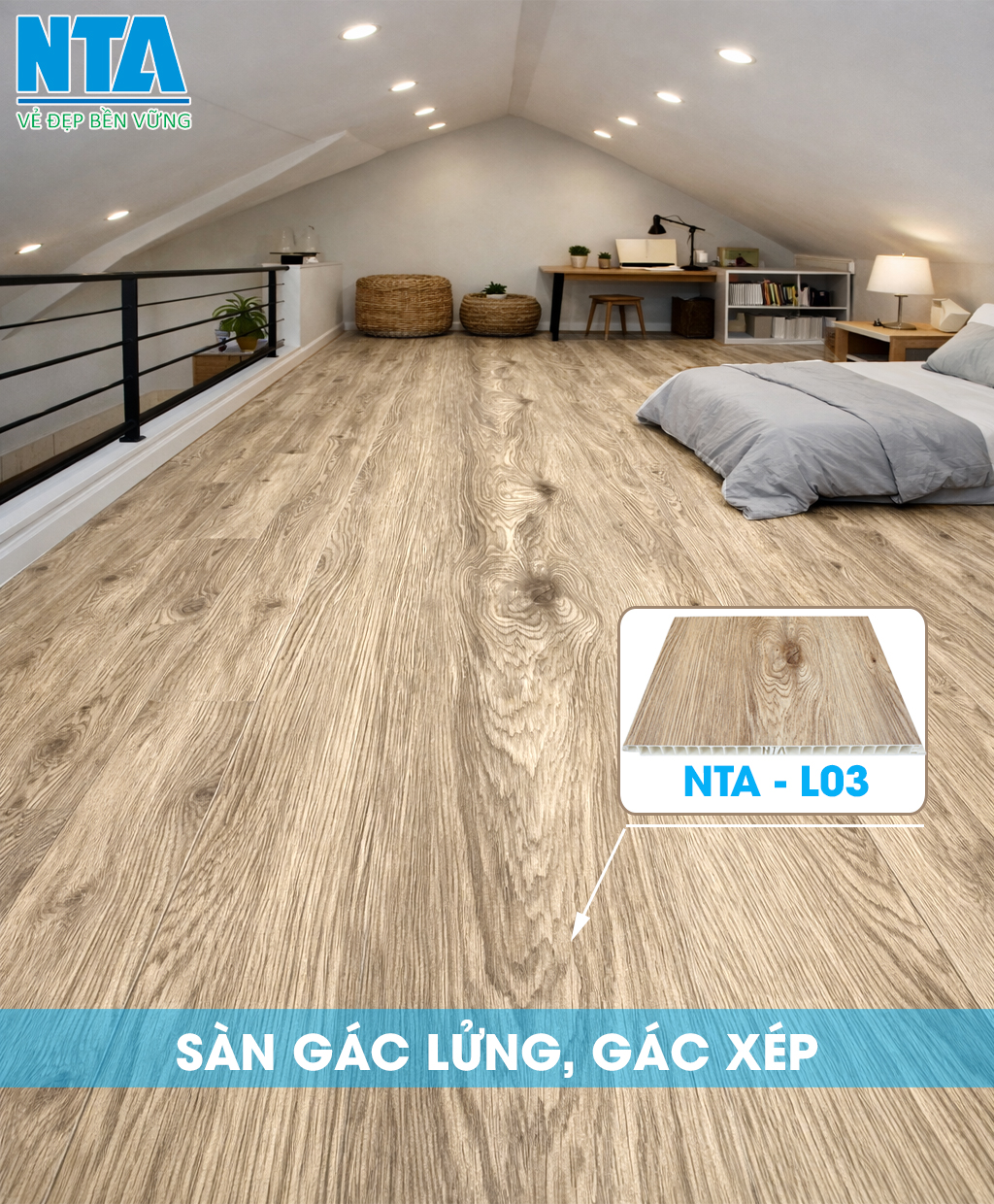 Giá sàn chịu lực NTA mới nhất 2026