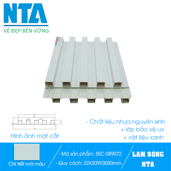 5-high louver panels NTA- S89072-210