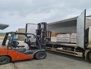 Goods delivery and receiving at warehouse